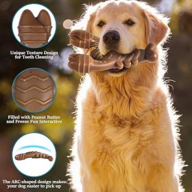NEZIN Dog Toys for Aggressive Chewers, Indestructible Toys for Large Dogs, Dog Chew for Large Medium Small Breed, 3 Pack Super Chewer with Tough Nylon