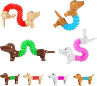Dog pop Tubes fidgets, Stocking Stuffers for Kids, Sensory Toys for Kids 5-7, fidgets for Toddler, Toddler Stocking Stuffers, Easter Egg fillers